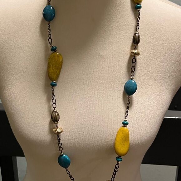 Premier Designs Multicolor Beaded Necklace #PDNK1 - Picture 2 of 8